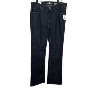Seven for all Mankind 7 for all mankind high waisted bootcut dark wash jeans siz
